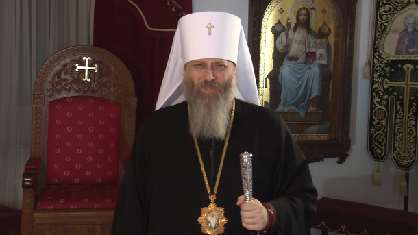 Митрополит Никодим поздравил православных новосибирцев с Пасхой