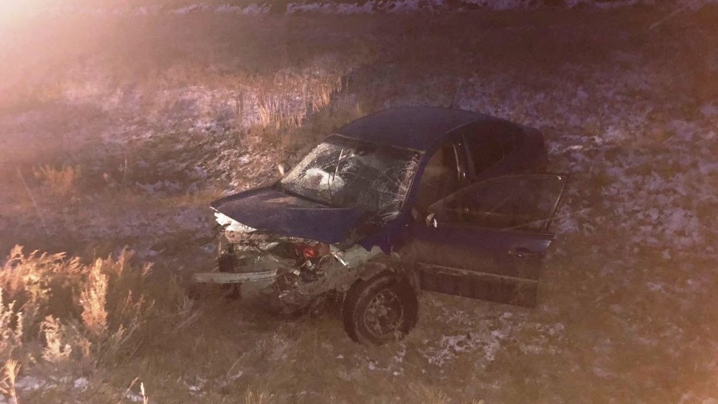 В Омске по дороге в Черёмушки случилась ещё одна авария с участием женщины