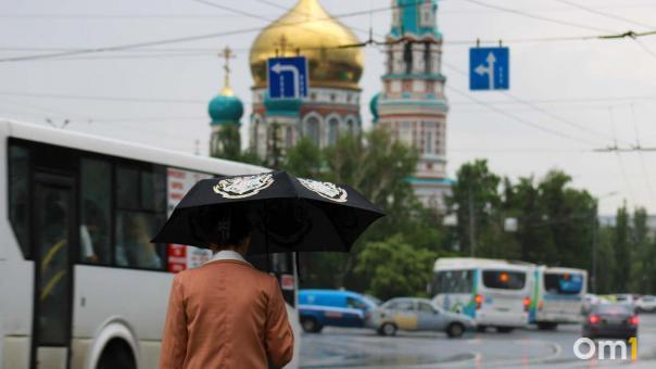 Ужасный прогноз на неделю: Омск ждут затяжные дожди и грозы
