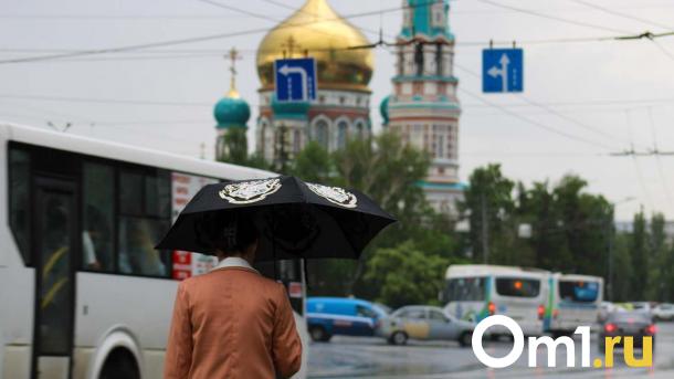 Ужасный прогноз на неделю: Омск ждут затяжные дожди и грозы