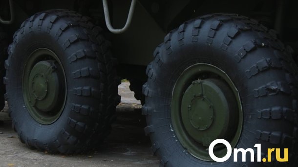 Омичи заметили вереницу боевых машин