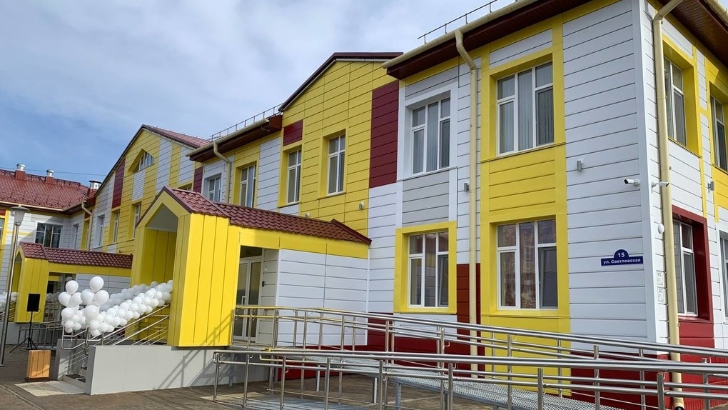 В Омске на улице Светловской открыли сверхсовременный детский садик