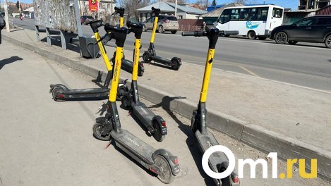 Мэрия Омска собирает жалобы от горожан на электросамокаты