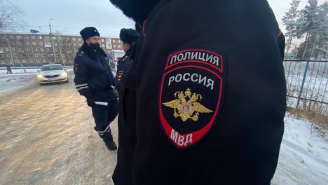 Полицейские спасли семьи с двумя детьми и кошкой из огня под Новосибирском