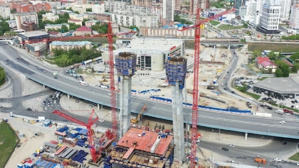 Реконструкцию Зыряновского путепровода для четвёртого моста завершили в Новосибирске. ФОТО