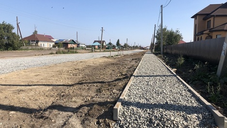 Как в этом году в Омском районе идёт ремонт дорог