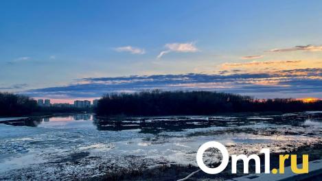 Иртыш в Омске очистился ото льда