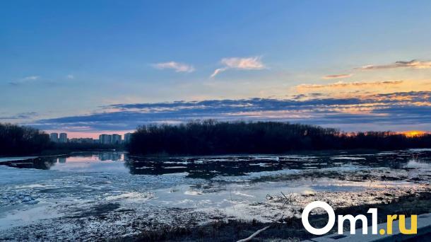Иртыш в Омске очистился ото льда