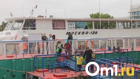 В Омской области запускают четыре теплохода. Расписание