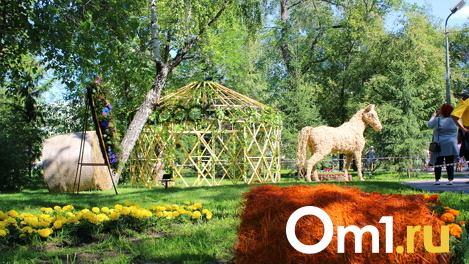 Цветочный торт, тарантелла и модный показ: в Омске открыли юбилейную «Флору»