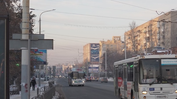 В Омске построили линию наружного освещения в Больших Полях