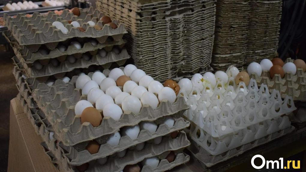В Омске цены на яйца побили рекорд года