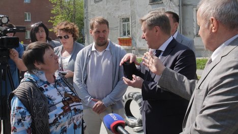 Квартал малоэтажек на улице Республиканской капитально ремонтируют в Новосибирске