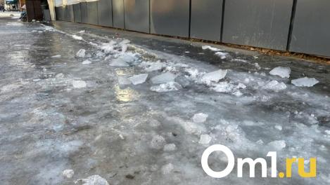 Омичка сломала руку из-за гололёда и получила 170 тысяч рублей
