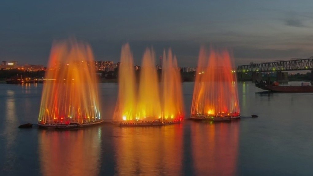 В Новосибирске не будут восстанавливать плавучий фонтан на Оби