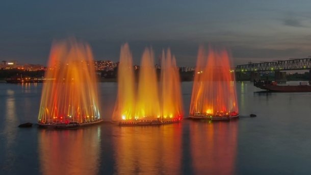 В Новосибирске не будут восстанавливать плавучий фонтан на Оби