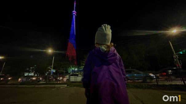 В Омске на телебашне появятся цветы на Первомай