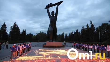 В Парке Победы омичи создадут орден Великой Отечественной войны с помощью свечей и лампад