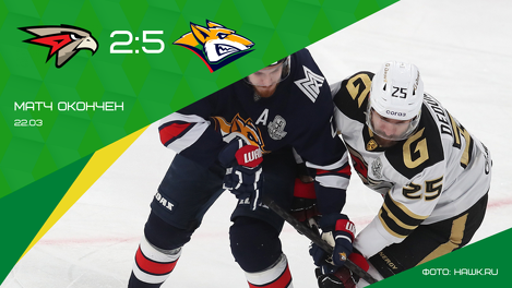 Омский «Авангард» пропустил пять шайб и проиграл «Металлургу» в третьей встрече 1/4 финала Кубка Гагарина