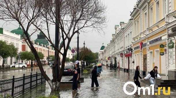 Сильнейший ливень в Омске может повториться и сегодня