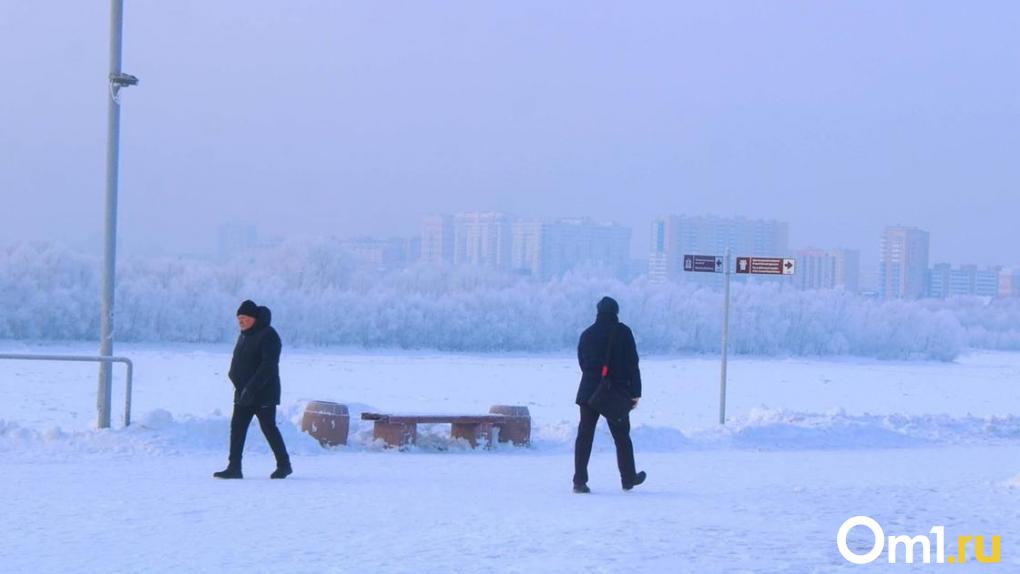 Аномальные морозы до -38 задержатся в Омске надолго