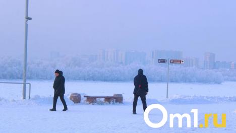 Аномальные морозы до -38 задержатся в Омске надолго