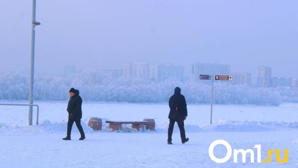 Аномальные морозы до -38 задержатся в Омске надолго