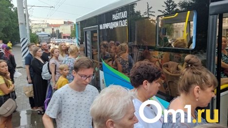 Пробки в Омске достигли 10 баллов после мощного ливня