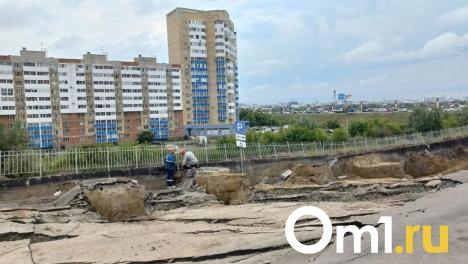 Омские суды обязали застройщика дома на 3-й Енисейской возвести подпорную стену