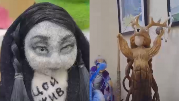 Новосибирская мастерица создаёт из войлока русалок и ангелов смерти