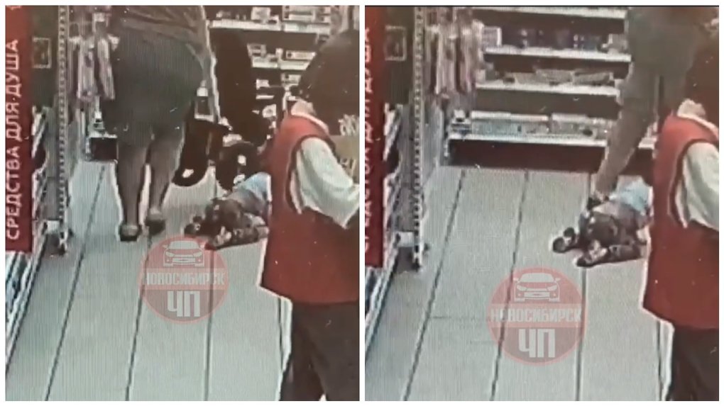 Женщина выкинула ребёнка из коляски в магазине под Новосибирском