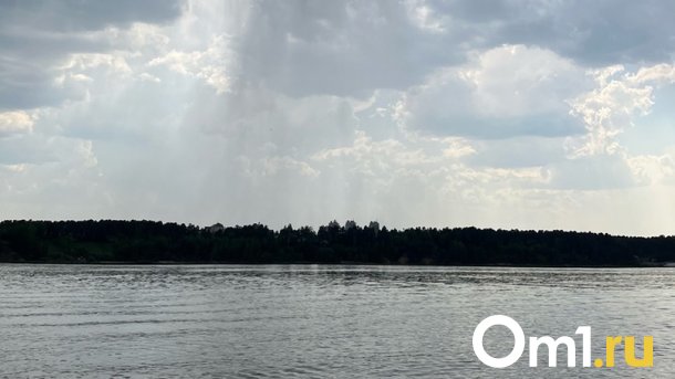 По Новосибирской области в 35-градусную жару прошли долгожданные дожди. ВИДЕО