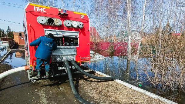 В Омской области сохраняется угроза затопления 60 домов