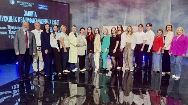 Выпускники программы «Продюсерство» Мининского университета защитили дипломы в телецентре