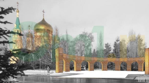 На Соборной площади в Омске предложили сделать парковку для священников