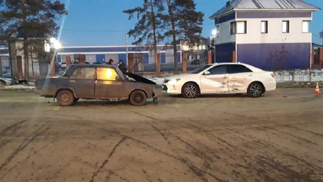 В Октябрьском округе в аварии пострадал маленький омич