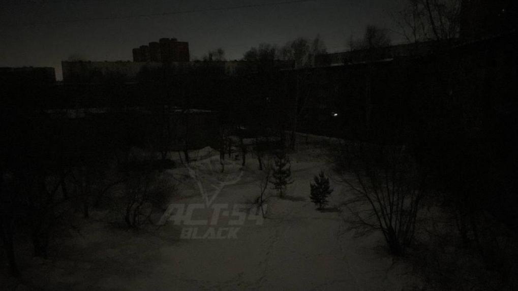 В РЭС прокомментировали отключение электричества на левом берегу Новосибирска