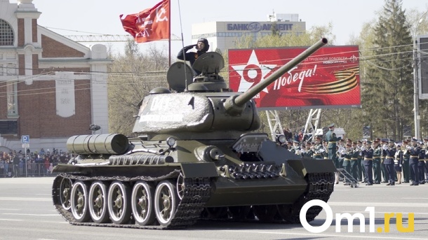 Танк Т-34 возглавит колонну парада ко Дню Победы в Новосибирске