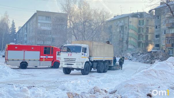 В Новосибирске завершили разбор завалов дома, где взорвался газ