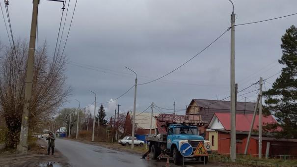 В Омске установили фонари, которых ждали 10 лет