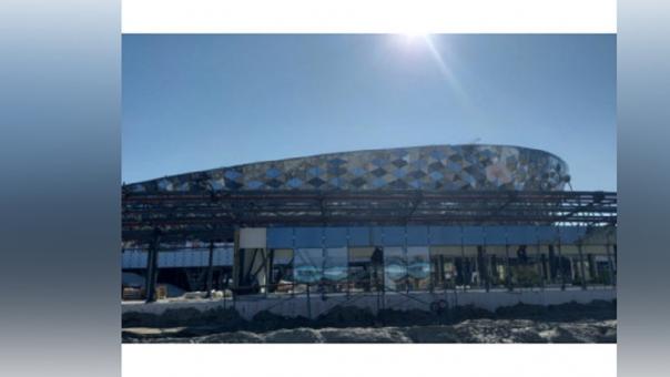 Возле нового ЛДС в Новосибирске построят спортивный комплекс с батутами