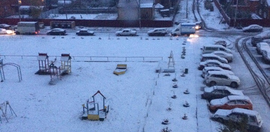 В омске выпадет снег