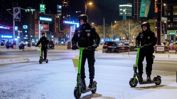 В МВД назвали главное условие появления электросамокатов у новосибирской полиции