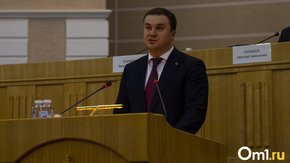 Опубликована дата инаугурации Виталия Хоценко на должность губернатора Омской области