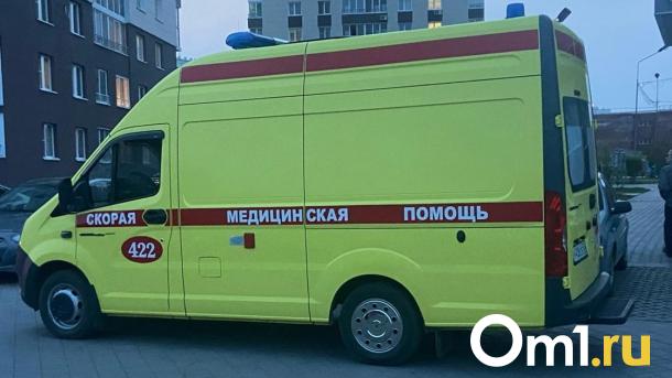 В Омске машина протаранила дом: момент попал на видео