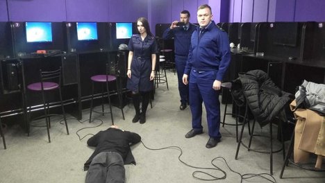 В Новосибирске силовики нагрянули в девять игорных заведений