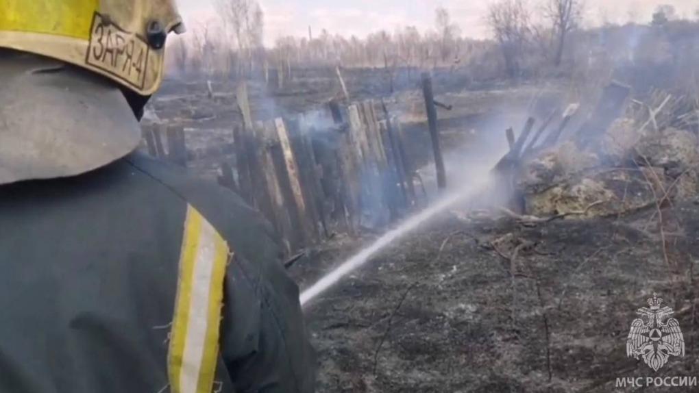 В Новосибирской области предупредили о высокой пожароопасности четвёртого класса