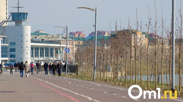 Стало известно, когда завершится работа над «Аллеей олимпийских чемпионов» в Омске