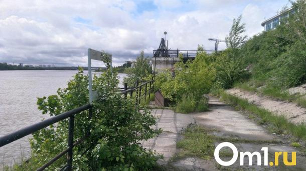 А зачем нам причалы в центре Омска?