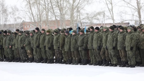 Очередную группу мобилизованных отправили из Омской области в зону СВО